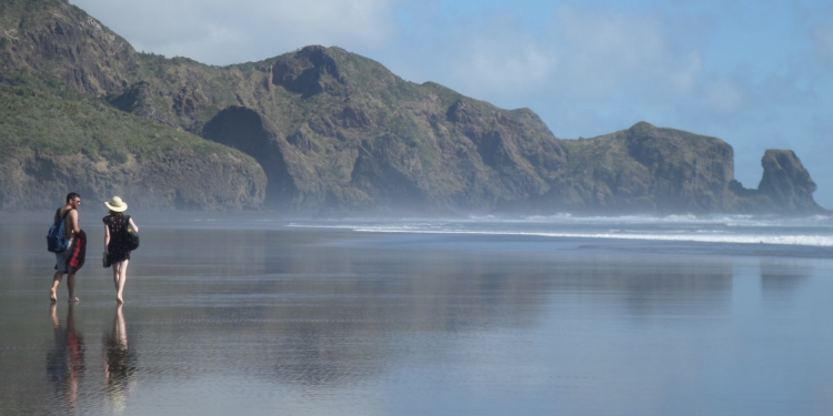 Dawn and Isaac in New Zealand