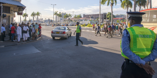 D&eacute;pistage de drogue sur les routes : Le contr&ocirc;le routier &agrave; Maurice