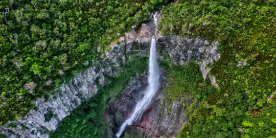 500 pieds waterfall: gorgeous but dangerous!