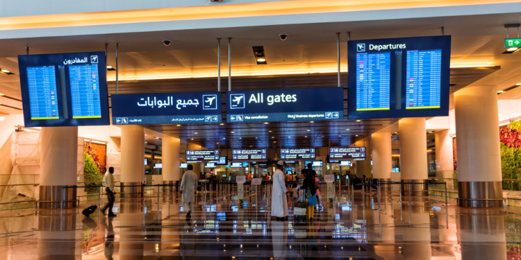 Oman airport arrivals