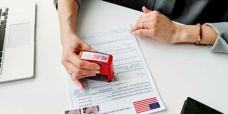 demande de visa rejetee