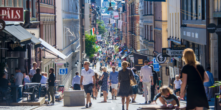rue de Stockholm, Suede