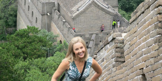 From TV news reader in Australia to expat mum in China