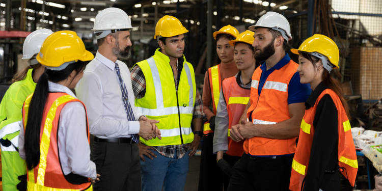 groupe de travailleurs