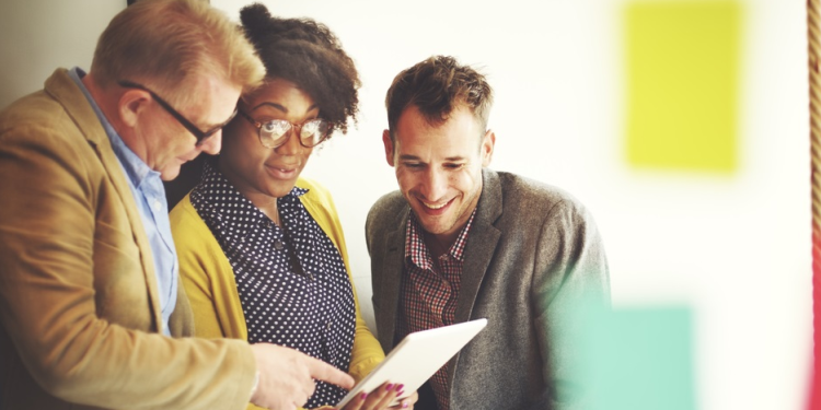 Entrepreneurs business meeting