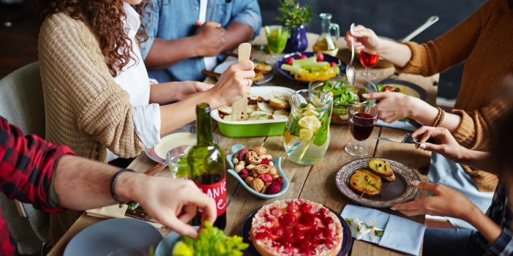 dining together