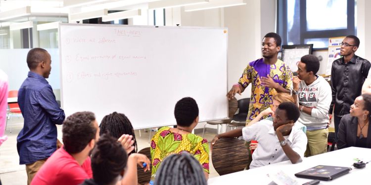 ALU students in class