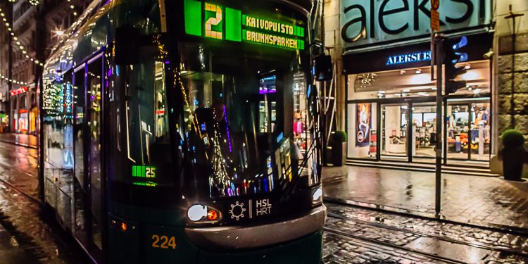 Tram in Finland