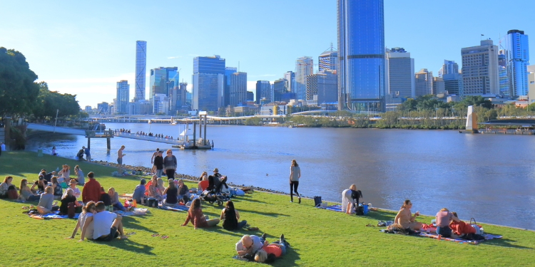 groupe de personnes en Australie