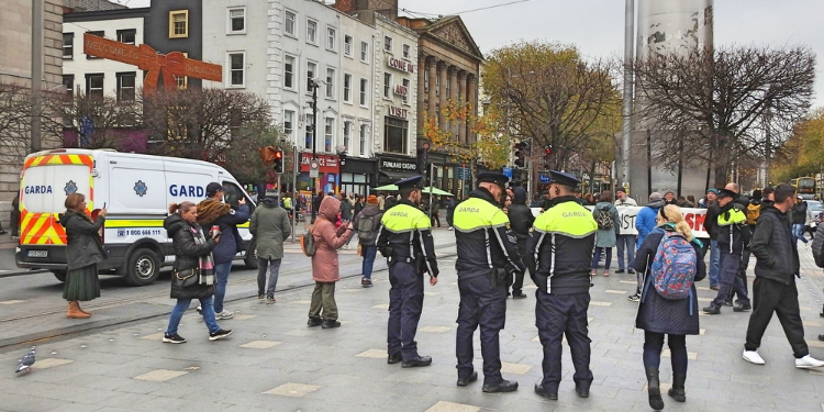 riot in Ireland