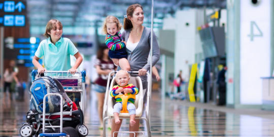 Flying with your baby 