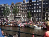 La Gay Pride à Amsterdam, un grand moment.