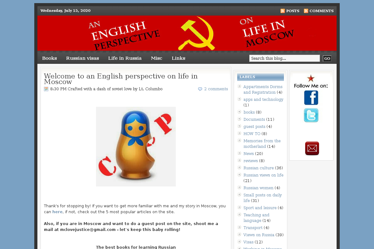 An English Perspective On Life In Moscow English In Moscow Blog Expat Life Moscow Russia Travel