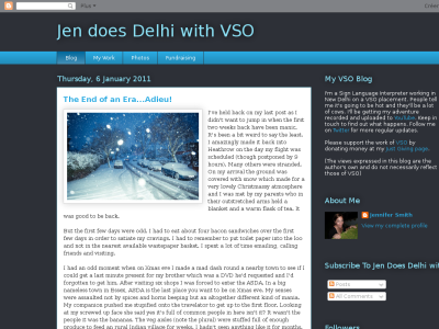 Jen does Delhi with VSO