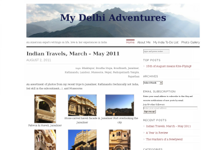 My Delhi Adventures