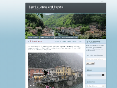 Debra and Liz's Bagni di Lucca Blog