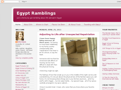 Egypt Ramblings