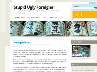 Stupid Ugly Foreigner