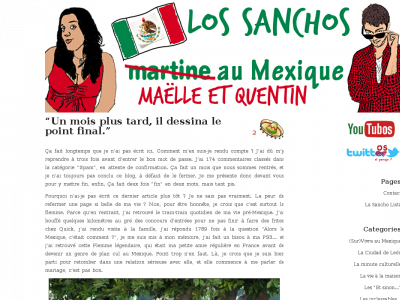 Los Sanchos, 2 français au Mexique