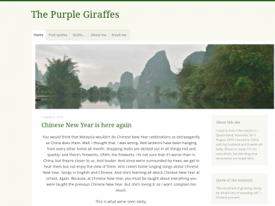The Purple Giraffes