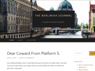 The Berlinish Journal