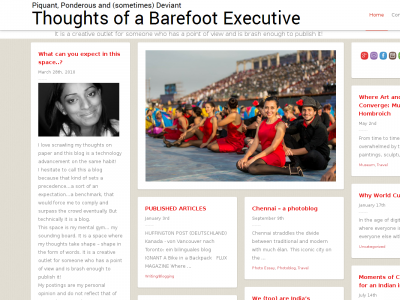 Thoughts of a Barefoot Executive