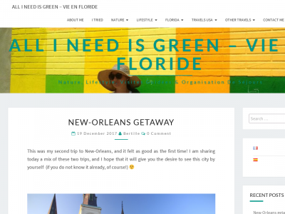All I need is Green - Vie en Floride