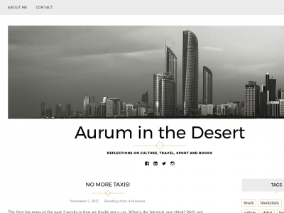 Aurum in the desert