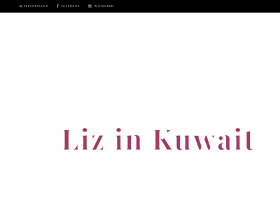Liz in Kuwait