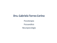Dra. Gabriela Torres Cerino