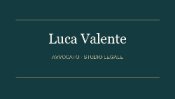 Studio Legale Luca Valente