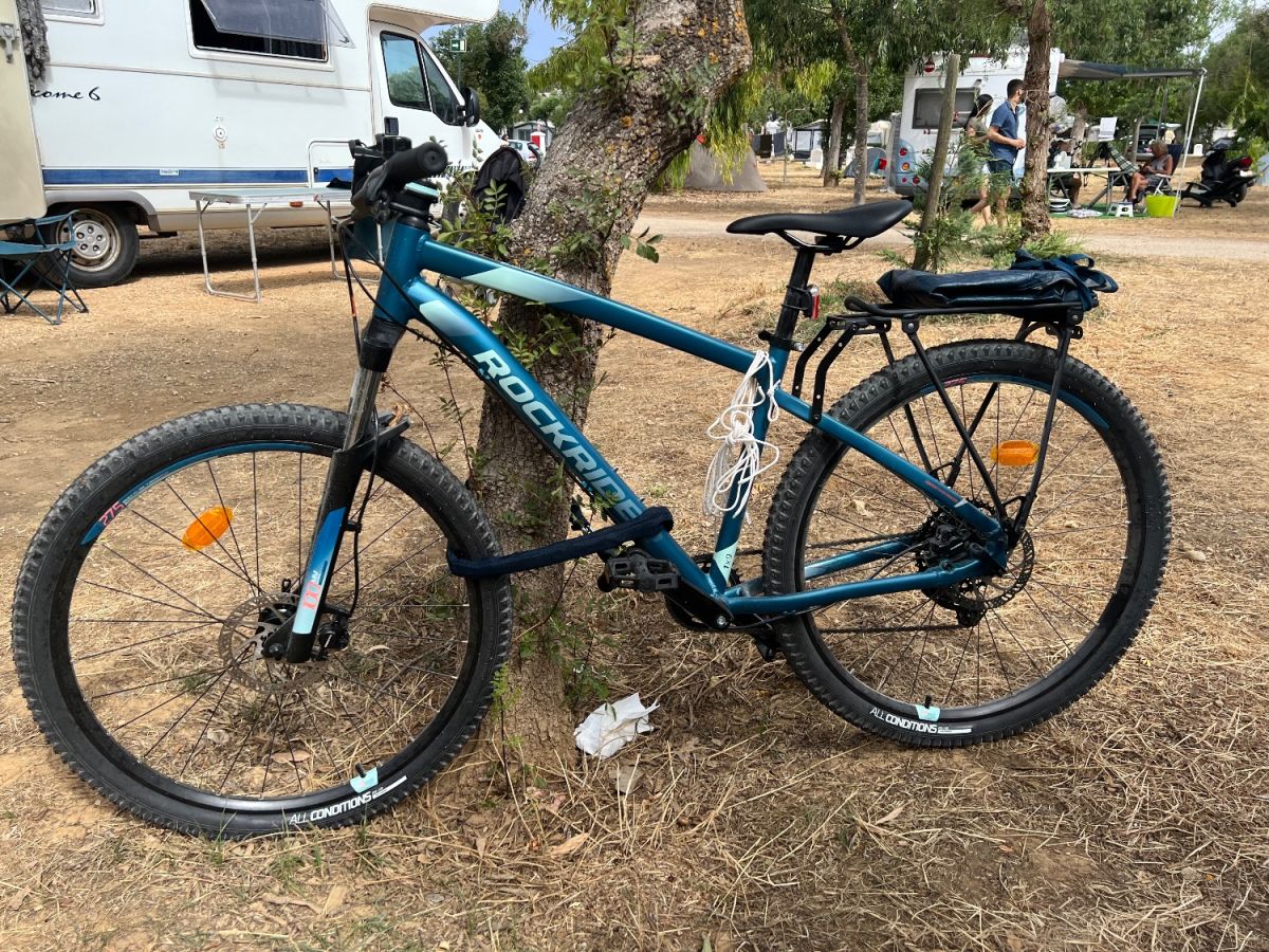 mountain bike size medium bought 