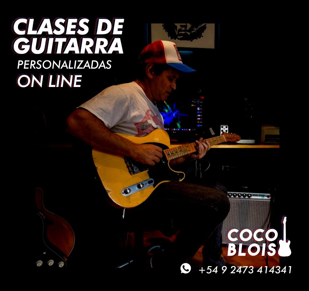 clases de Guitarra Online personalizadas!!!