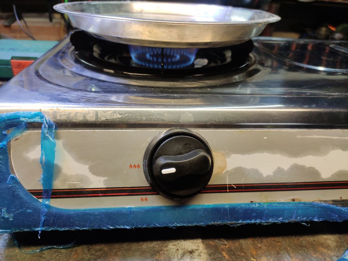 Oscar 2 Burner Gas Stove only 1 week used, new and used items for