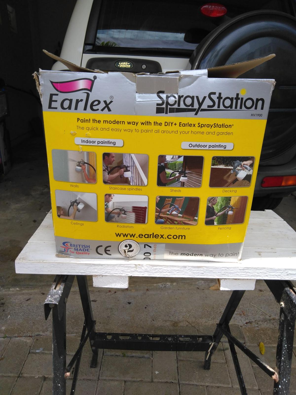 Earlex Paint Sprayer & Workbench , professional effects Cap Malheureux