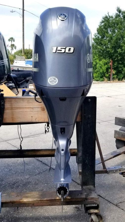 Second Hand Yamaha F150HP Four Stroke outboard Motor Engine, boats