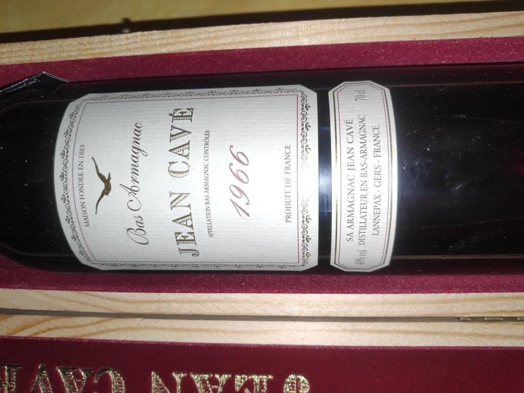 Caja inferior de Armagnac 1966