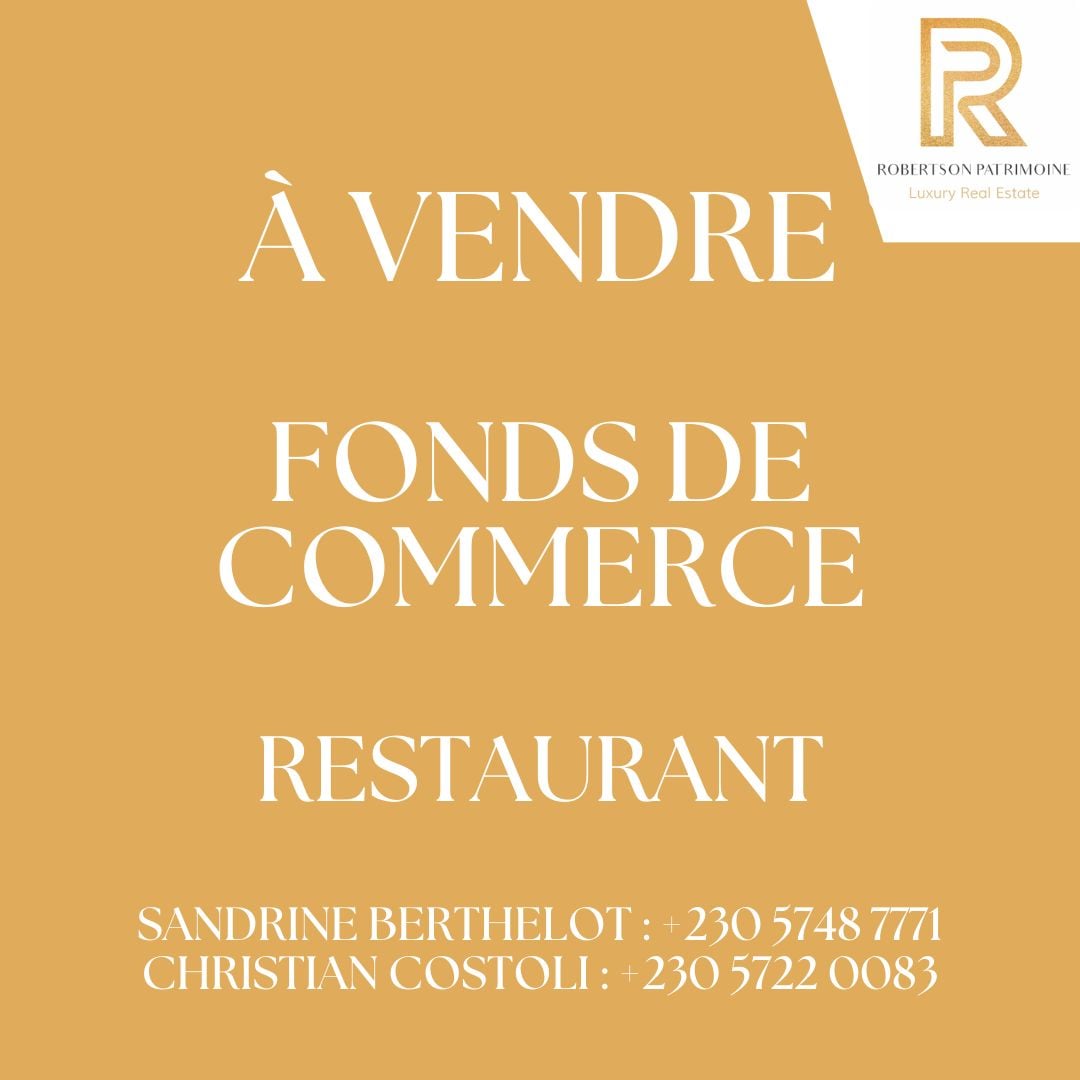 SE VENDE – Negocio | Restaurante italiano | Grand Baie