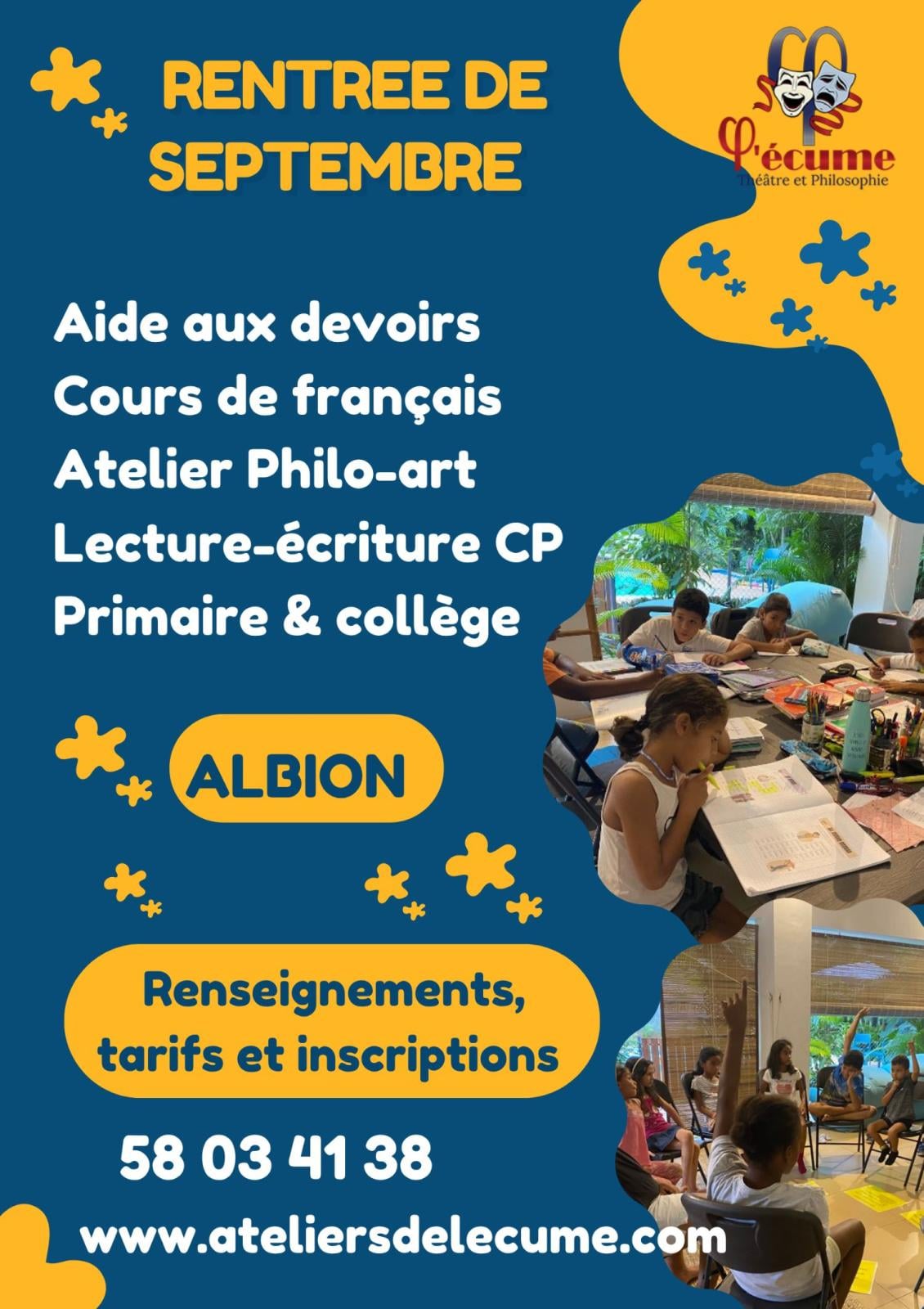 Primary & Secondary French Courses - Phio-Art Workshops