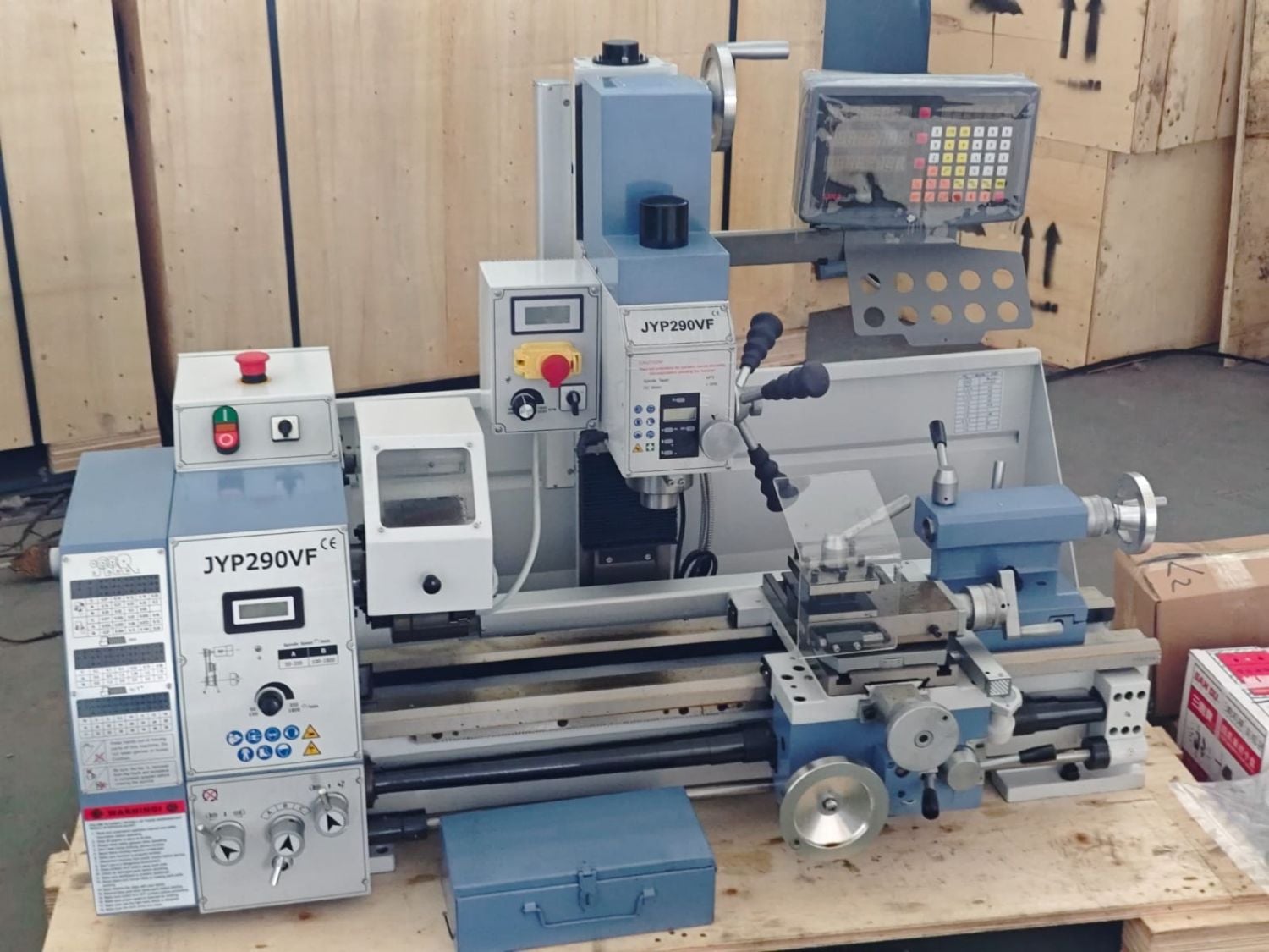 NOUVELLE machine combinée : TOUR et FRAISEUSE