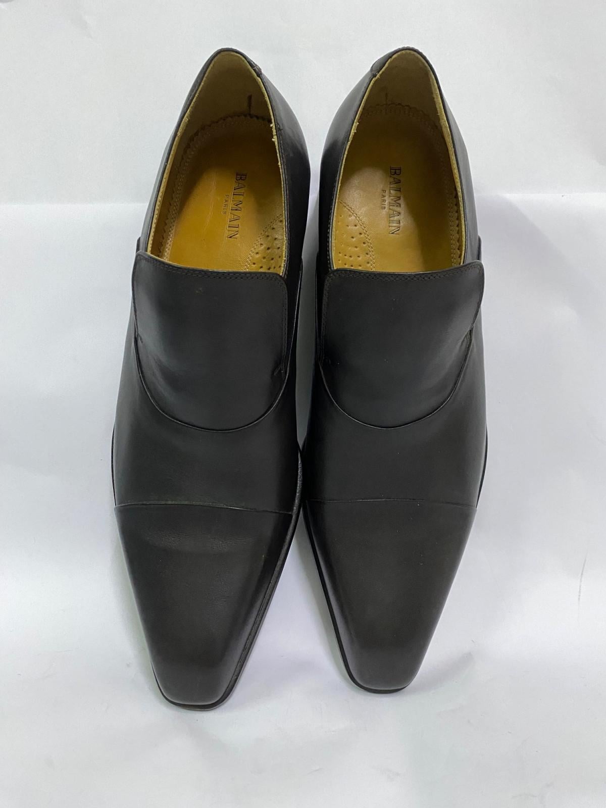 Balmain dark brown size 43 oxfords
