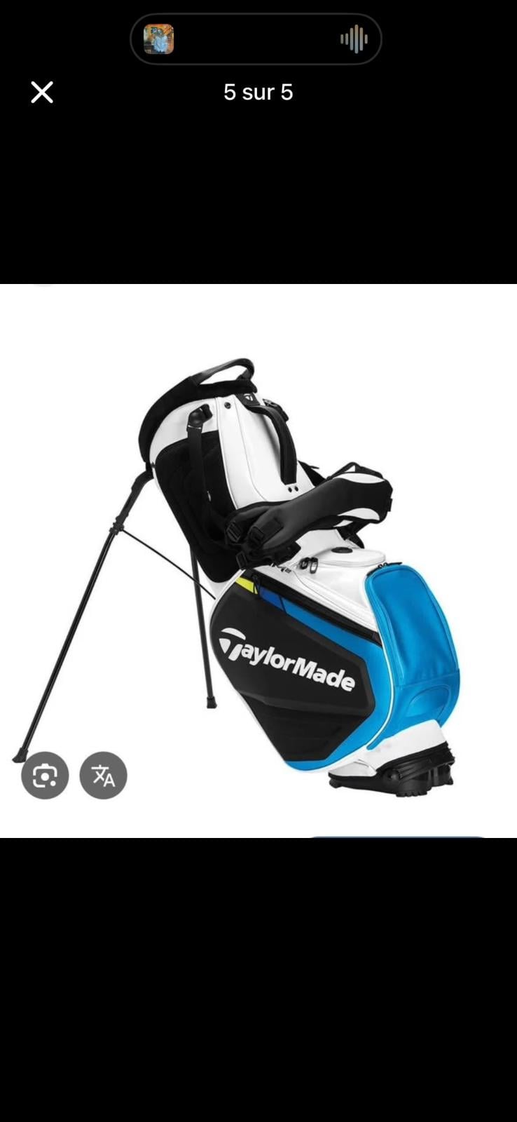 Vends sac de golf avec série PING 