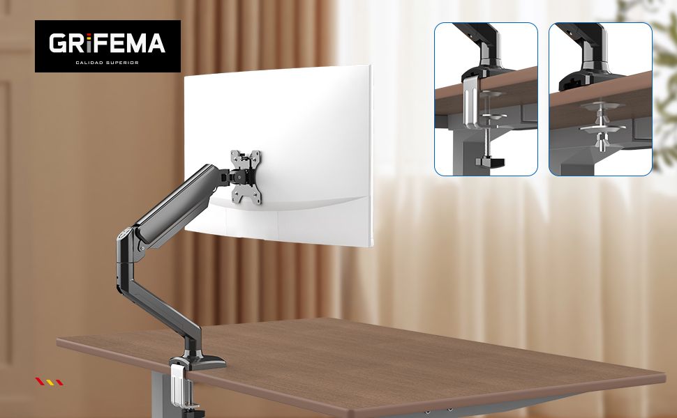 Bras écran PC pour moniteur de 13 à 32 pouces