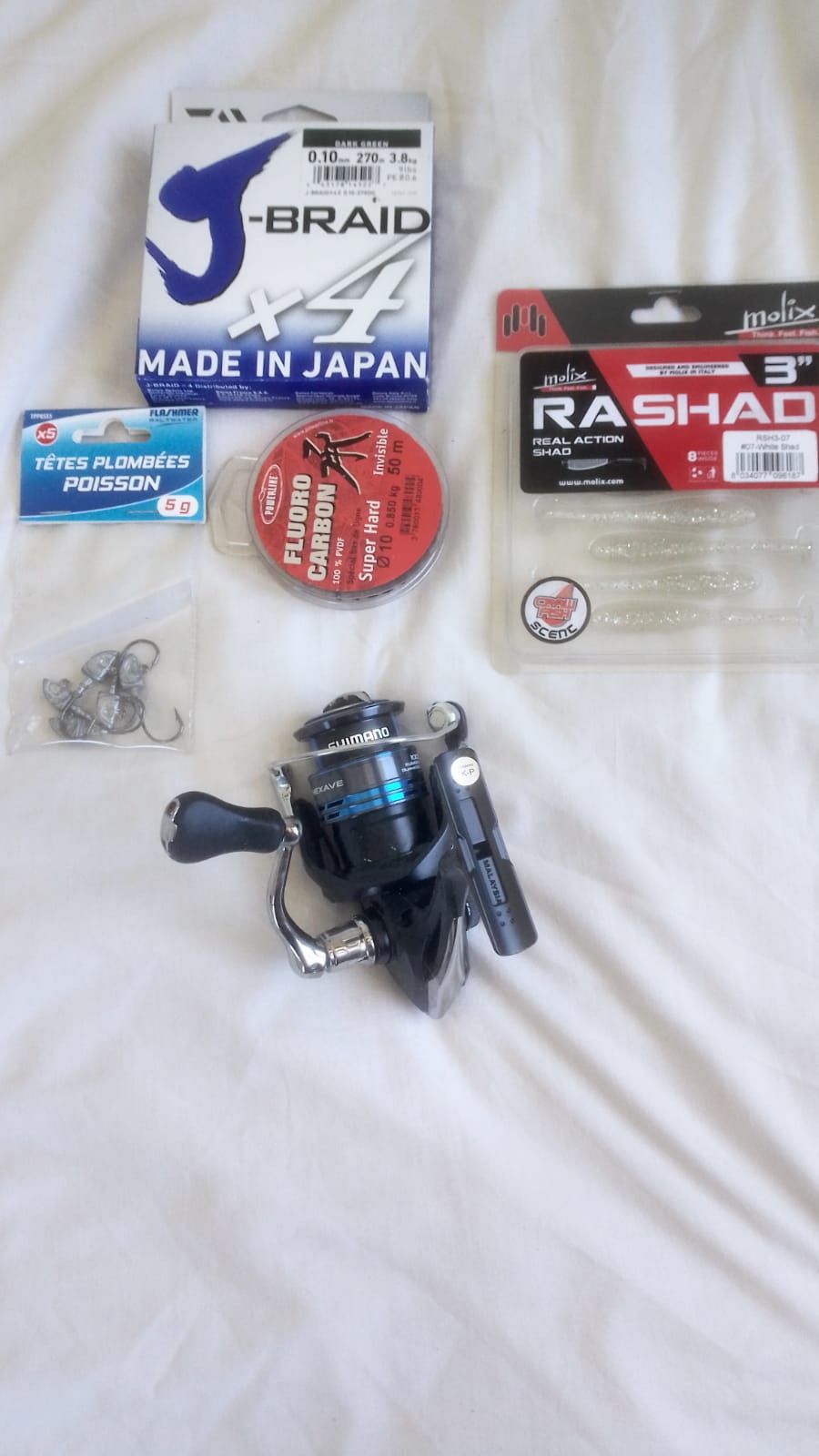 Ki Peche neuf (dont Shimano Nexave 1000)