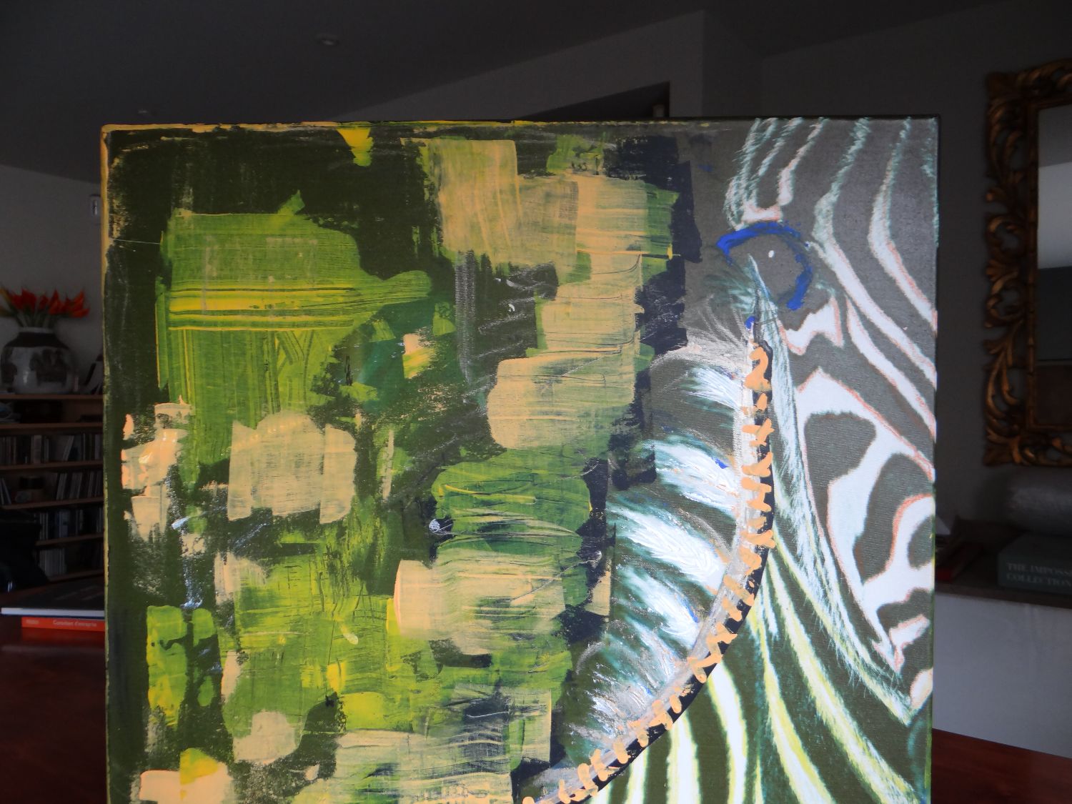 Tableau Zebre Savane