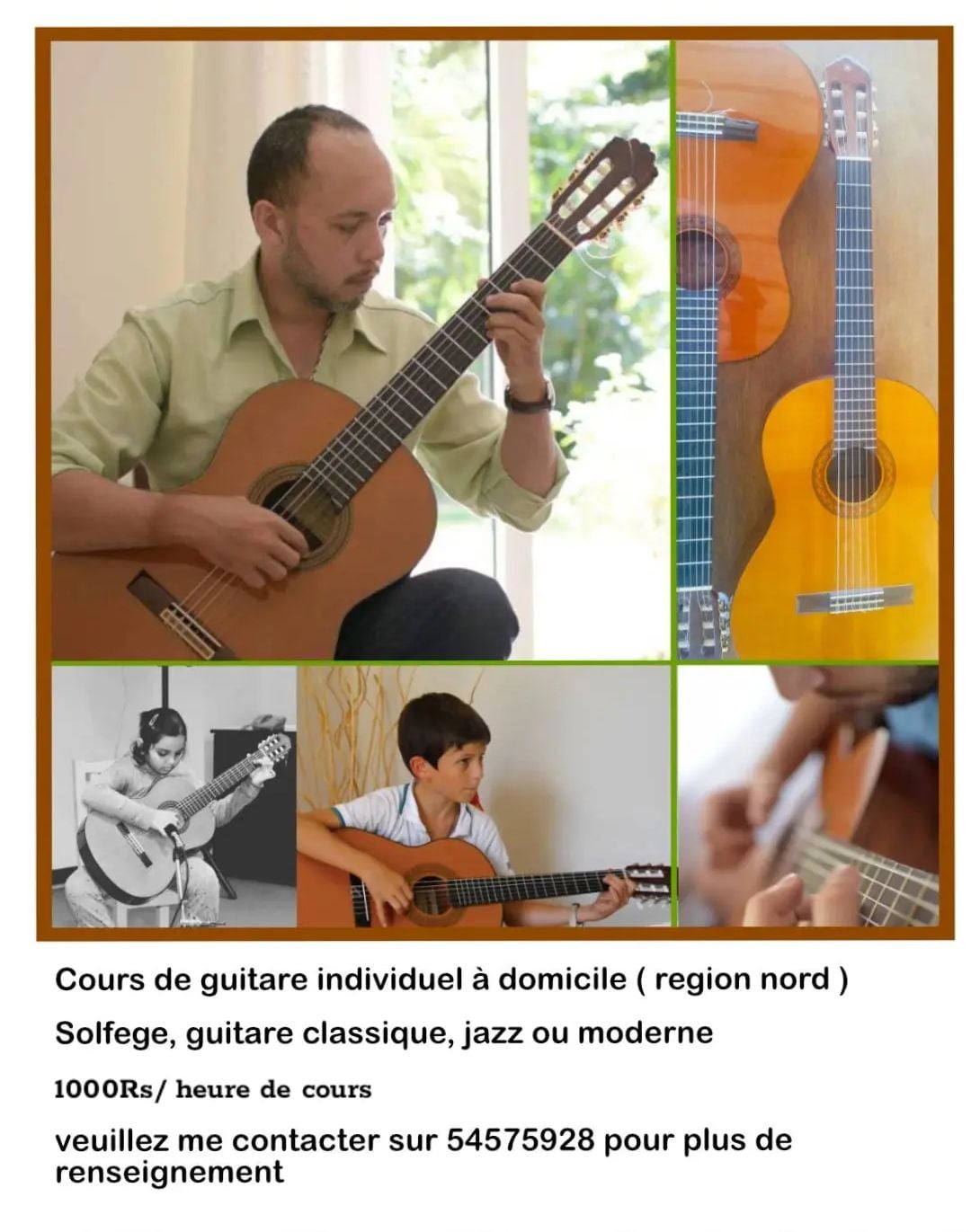 Lezioni di chitarra a domicilio