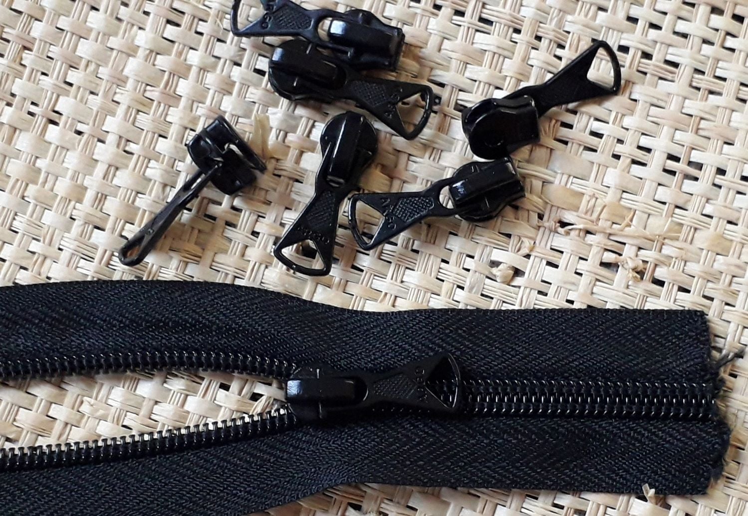 Fermeture éclair au mètre