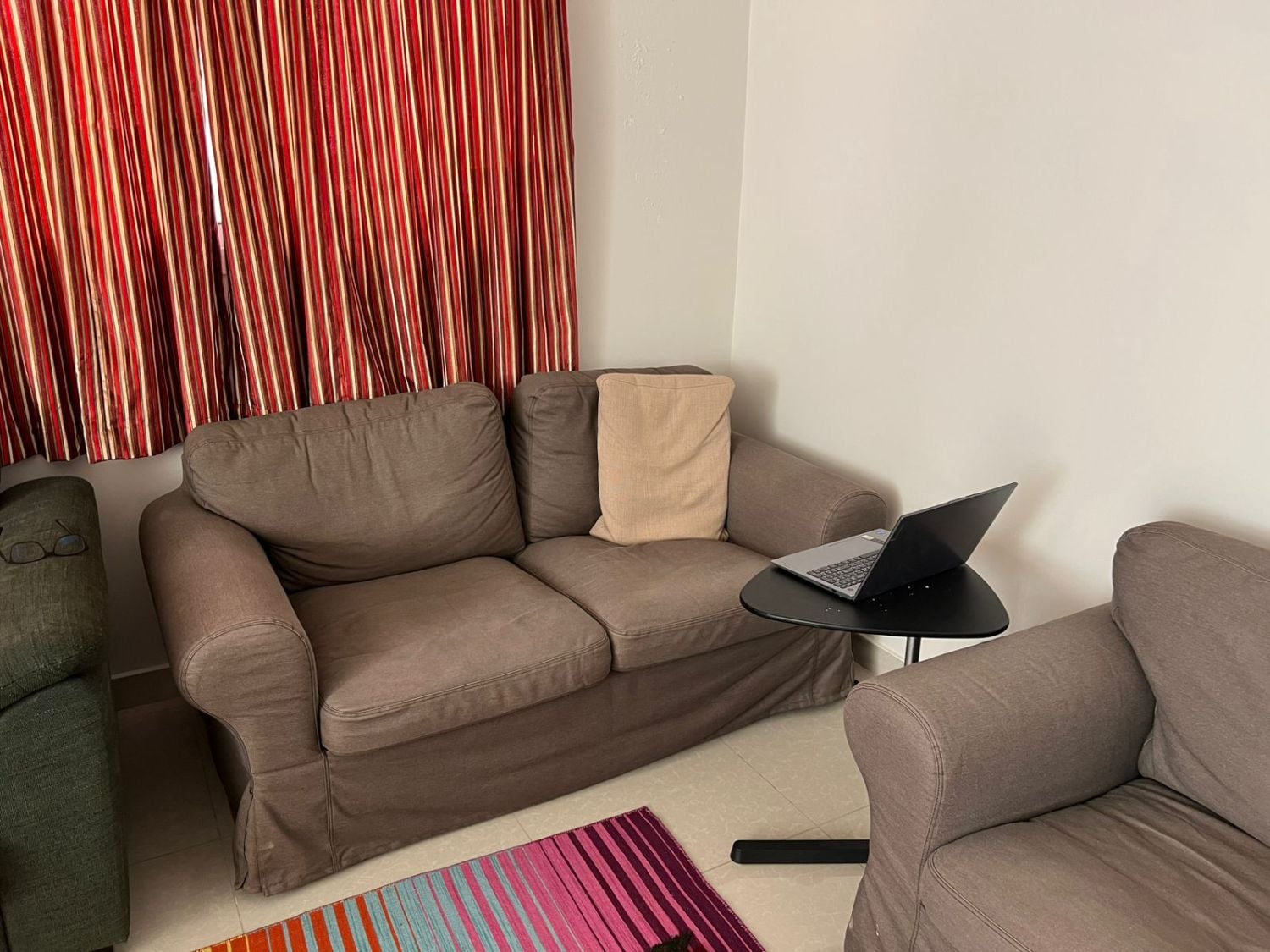 IKEA Beige Sofa Set – Very Good Condition