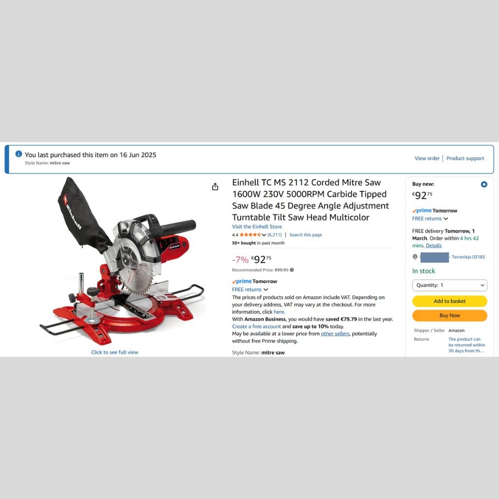 Miter Saw-barely used