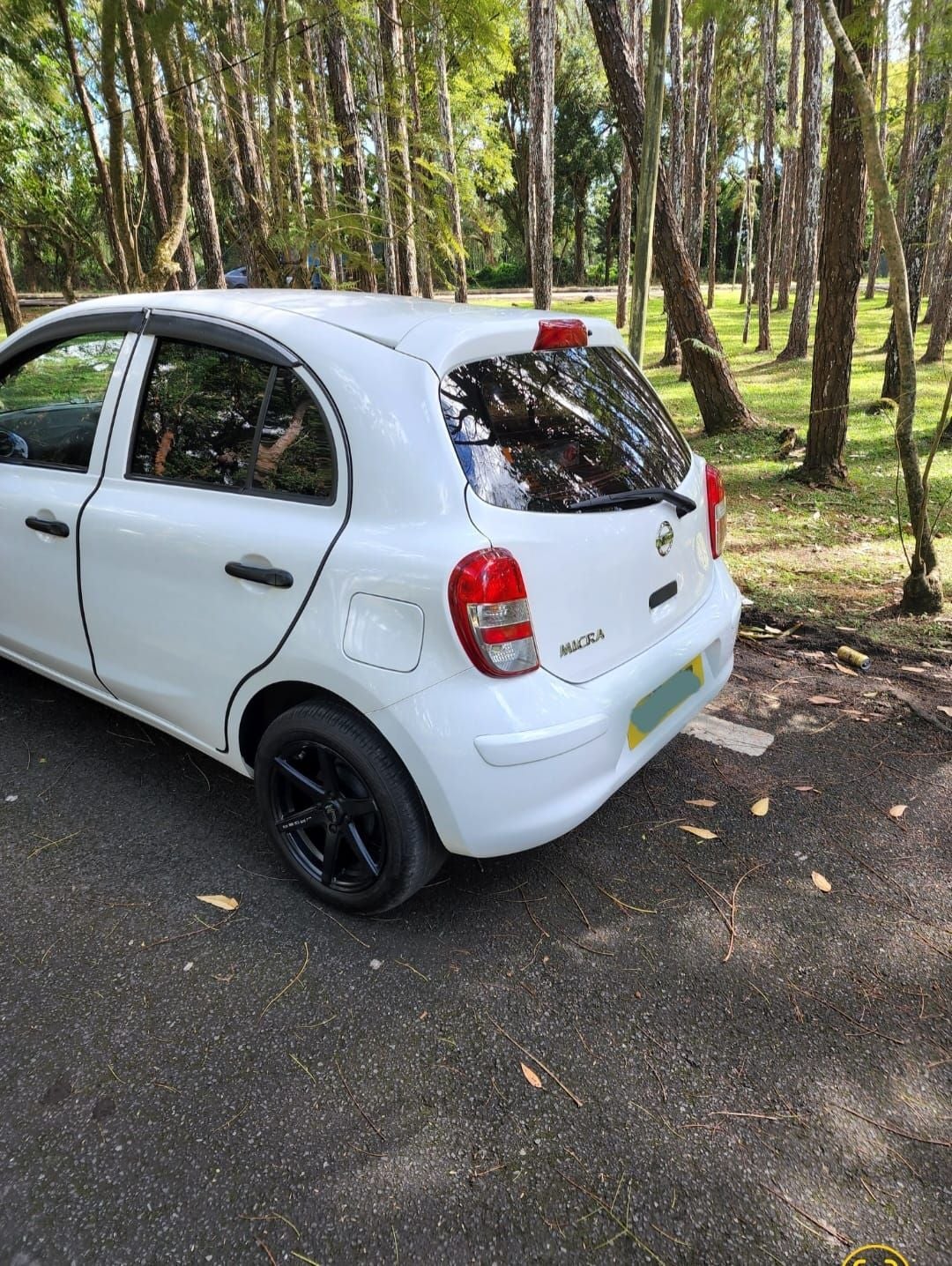 2nd Hand White Car - Manual Nissan Micra Yr 2017